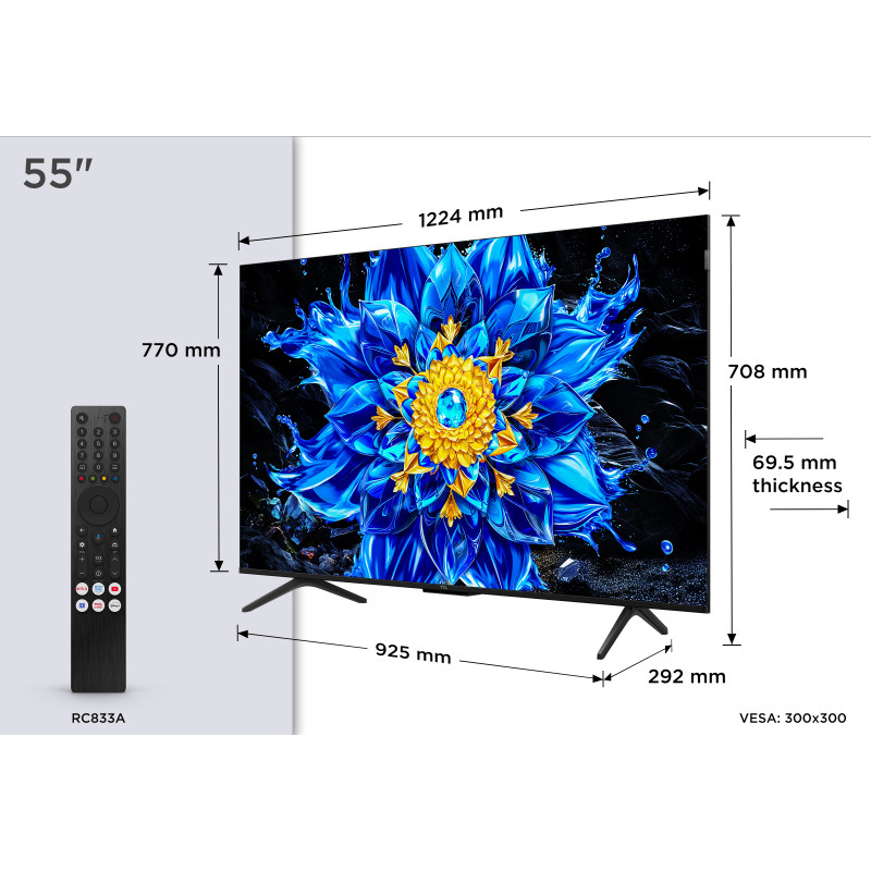 TCL 55QLED810L TV 55