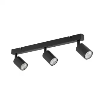LAMPADA SPOT LIGHT TOP GU10 3X10W BK