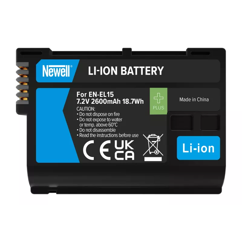 Newell Battery Plus EN-EL15 sostitutiva per Nikon