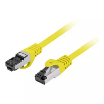 Cavo patch Lanberg S/FTP Cat.8.1 2m LSZH CU giallo Fluke testato