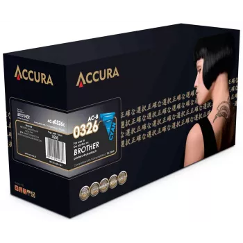 Accura cartuccia toner compatibile ciano (TN-326C) High Yield per Brother