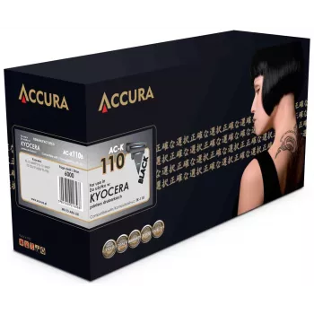 Accura cartuccia toner compatibile per Kyocera TK-1140 (nero, 7200 pagine)