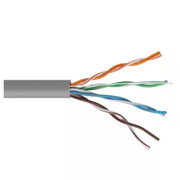 MACLEAN Cavo Patch UTP Cat 5e CCA 50m Grigio MCTV-578