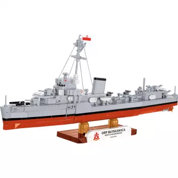 COBI ORP Błyskawica Cacciatorpediniere Kit Modellino Plastica 1:300