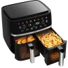 Kernau KSAF 1017 EB Duo 10.2 L Friggitrice ad aria doppio cestello nero