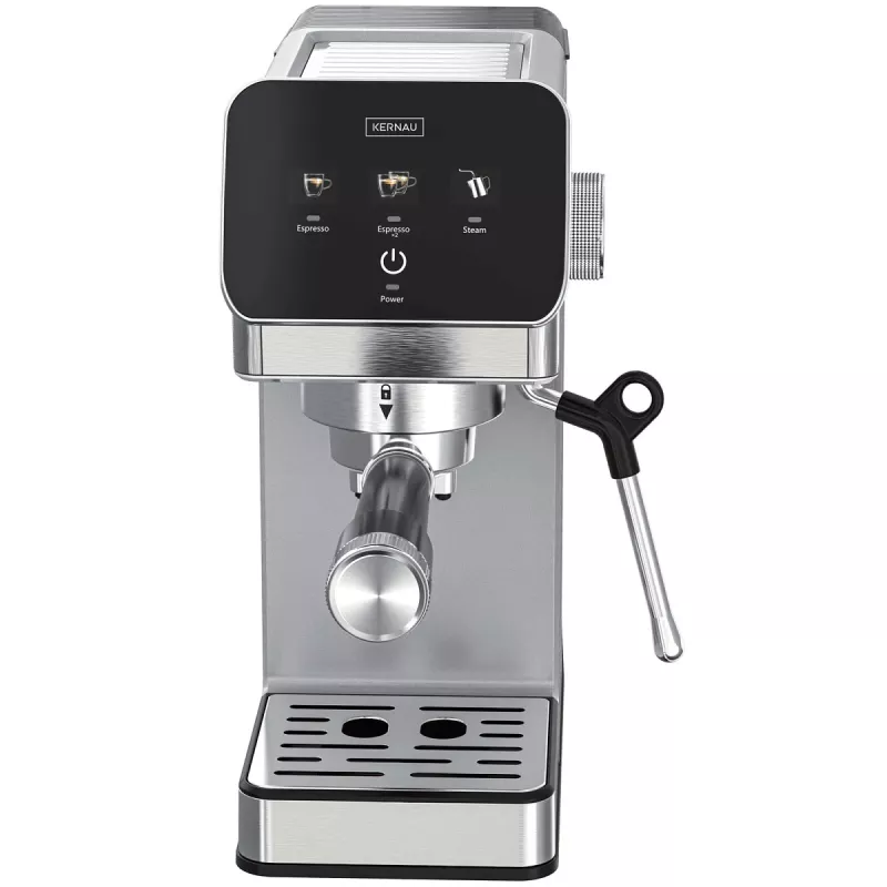 Kernau KCM 131 macchina per espresso, 15 bar, 900 W, serbatoio acqua da 0,9 l, caffè macinato ed ESE