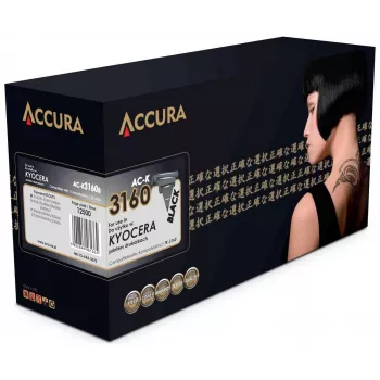 ACCURA Cartuccia toner compatibile per Kyocera TK-3160 (nero, alta resa)