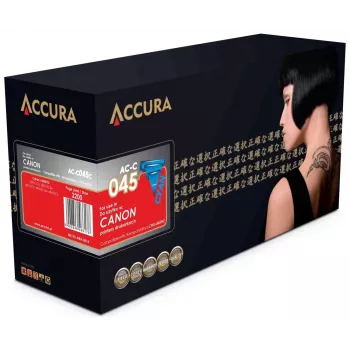 ACCURA Cartuccia toner sostitutiva Canon CRG-045HC High Yield ciano