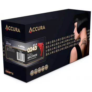 Cartuccia toner Accura compatibile Brother TN-243M magenta capacità standard 1300 pagine