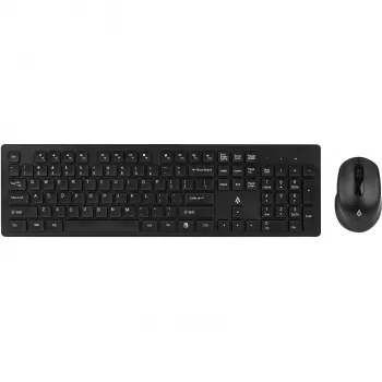 Tastiera Accura Delano ACC-K1306 full-size a membrana con filo con illuminazione RGB, nero
