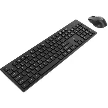 Tastiera Accura Delano ACC-K1306 full-size a membrana con filo con illuminazione RGB, nero