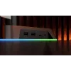 KRUX Rivt supporto per cuffie con illuminazione RGB, nero (KRXG003)