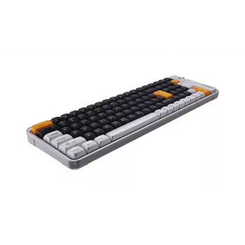 KRUX Zyro 96% tastiera meccanica Gateron Yellow PRO RGB tri-mode nero