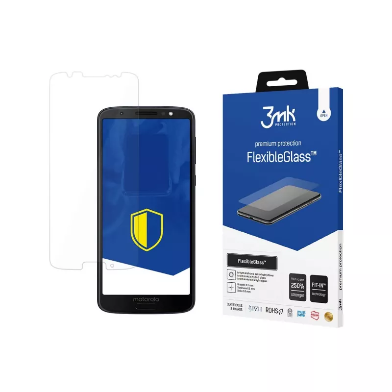3MK FlexibleGlass Pellicola protettiva in vetro ibrido per Motorola Moto G6