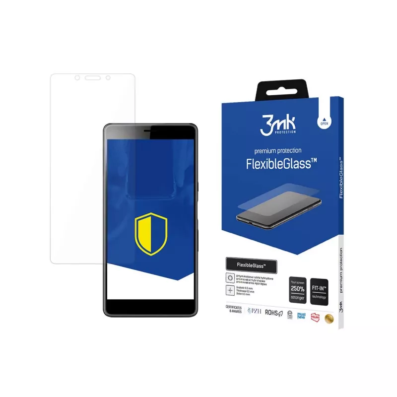 3MK FlexibleGlass Pellicola protettiva universale in vetro ibrido per Sony Xperia L3