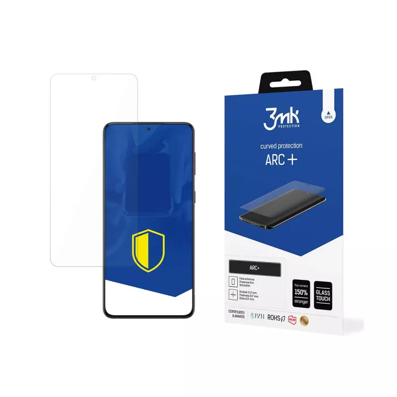 3MK ARC+ pellicola protettiva per Samsung Galaxy S21 Ultra 5G (confezione da 1)