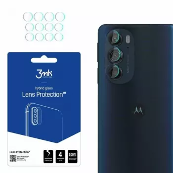 3MK Pellicola protettiva per Motorola Edge 30 - Antishock, antigraffio, trasparente - confezione da 4