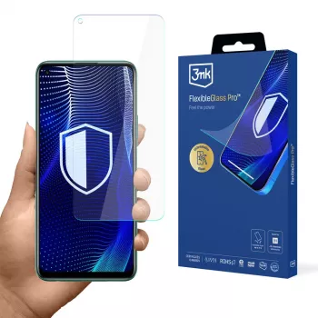 3MK PROTECTION FlexibleGlass Pro pellicola protettiva per display per Huawei P40 Lite 5G - vetro ibrido, durezza 7H, 0,3 mm, trasparente