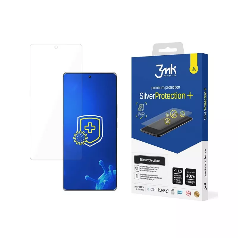 3MK SilverProtection+ Pellicola protettiva in vetro ibrido per Honor Magic5 Lite, 1 confezione