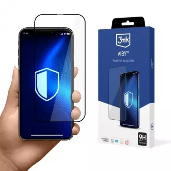 3MK VibyGlass Pellicola protettiva in vetro temperato per Apple iPhone 13 / 13 Pro / 14 (6,1