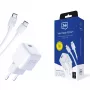 3MK Hyper Charger PD 25W + 1x cavo USB-C a USB-C