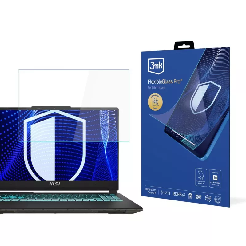 3MK PROTECTION MSI Cyborg A12 - fino a 17 3mk Pellicola protettiva FlexibleGlass Pro