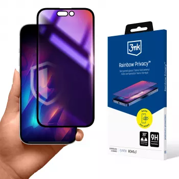 3MK pellicola protettiva Rainbow Privacy per Apple iPhone 15 Plus
