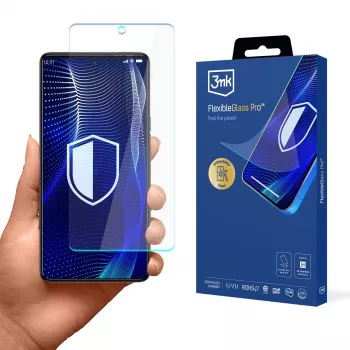 3MK PROTECTION FlexibleGlass Pro pellicola protettiva in vetro ibrido per Tecno Camon 20 Pro 5G / 20s Pro 5G