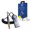 3mk Audio Adattatore Bluetooth - ricevitore Bluetooth 5.0 con AUX 3,5 mm, USB-C, batteria 10 h, nero
