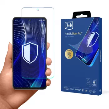 3MK PROTECTION Vivo Y36c - 3mk FlexibleGlass Pro pellicola protettiva in vetro ibrido, trasparente