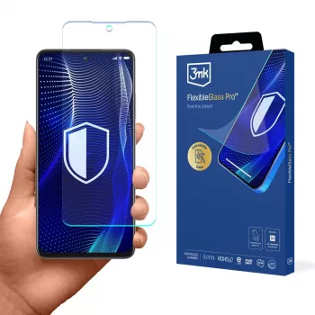 3MK PROTECTION Vivo Y36c - 3mk FlexibleGlass Pro pellicola protettiva in vetro ibrido, trasparente
