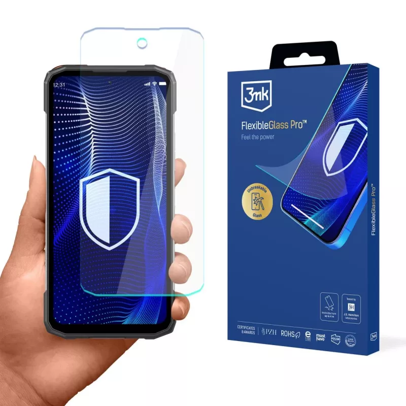 3MK PROTECTION Doogee Blade 10 Max Pellicola protettiva FlexibleGlass Pro
