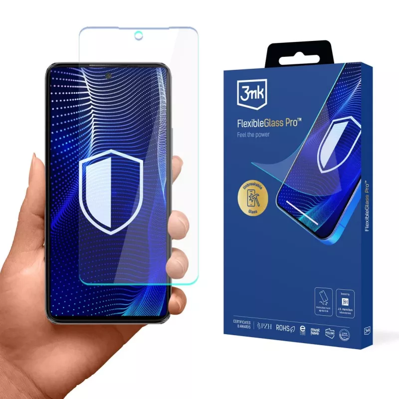 3MK PROTECTION Kruger&Matz Live 10s - Pellicola protettiva in vetro ibrido 3mk FlexibleGlass Pro