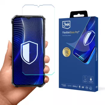 3MK PROTECTION Oukitel WP38 - Pellicola protettiva in vetro ibrido 3mk FlexibleGlass Pro