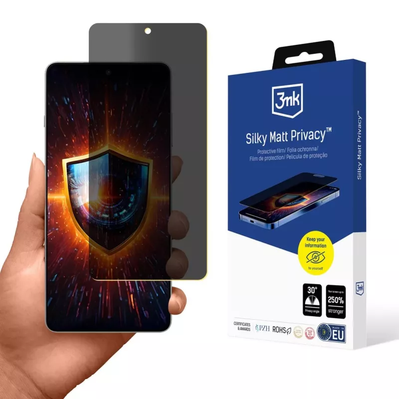 3MK Silk Matte pellicola protettiva privacy per OnePlus 13R