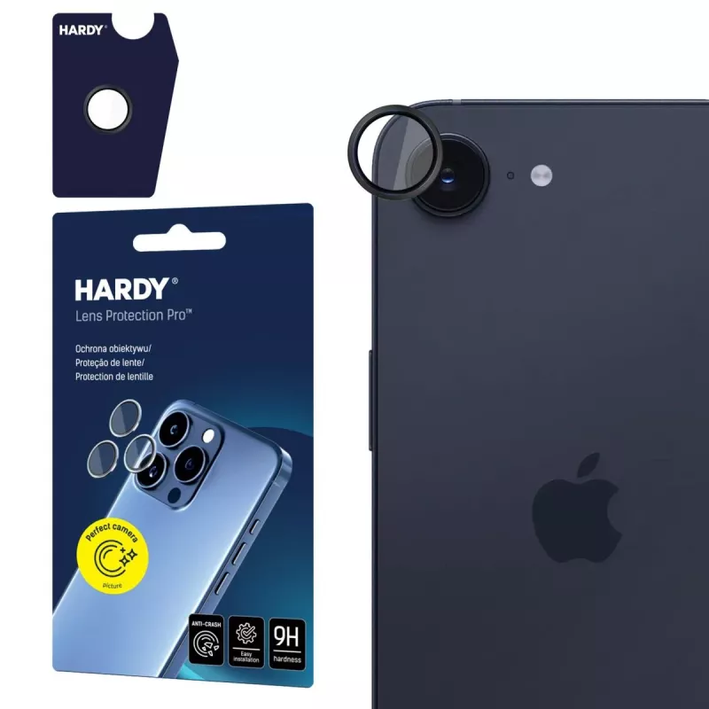 3MK PROTECTION Apple iPhone 16E/17E HARDY Lens Protection Pro nero