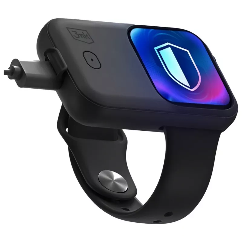 3MK PROTECTION 3mk Endurance custodia power bank per Apple Watch 40 mm/41 mm 2,5W 1200mAh USB-C nero