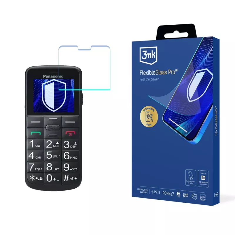 Panasonic KX-TU110 3mk FlexibleGlass Pro pellicola protettiva in vetro ibrido