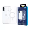 3MK EverClear MagCase cover posteriore per Apple iPhone 16 - cristallo trasparente
