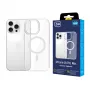3MK EverClear MagCase cover posteriore per Apple iPhone 16 Pro Max - trasparente
