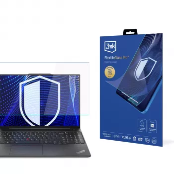 3MK PROTECTION Pellicola protettiva per display FlexibleGlass Pro 3mk per Lenovo ThinkPad E16 (Gen 1 / 2) - fino a 17