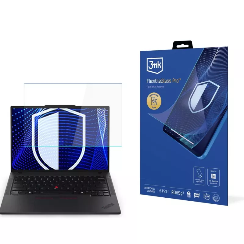 3MK PROTECTION Pellicola protettiva per display FlexibleGlass Pro per Lenovo ThinkPad P14s Gen 6 (fino a 15