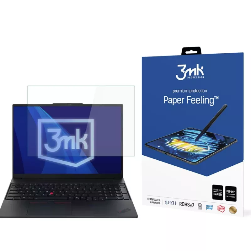 3MK PROTECTION Pellicola protettiva per display Paper Feeling 3mk per Lenovo ThinkPad E14 Gen 7 - fino a 15