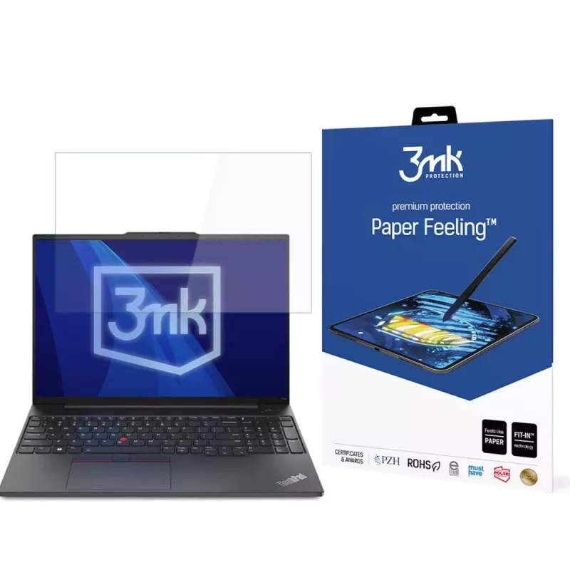 3MK PROTECTION Pellicola protettiva per display Paper Feeling per Lenovo ThinkPad E16 Gen 3