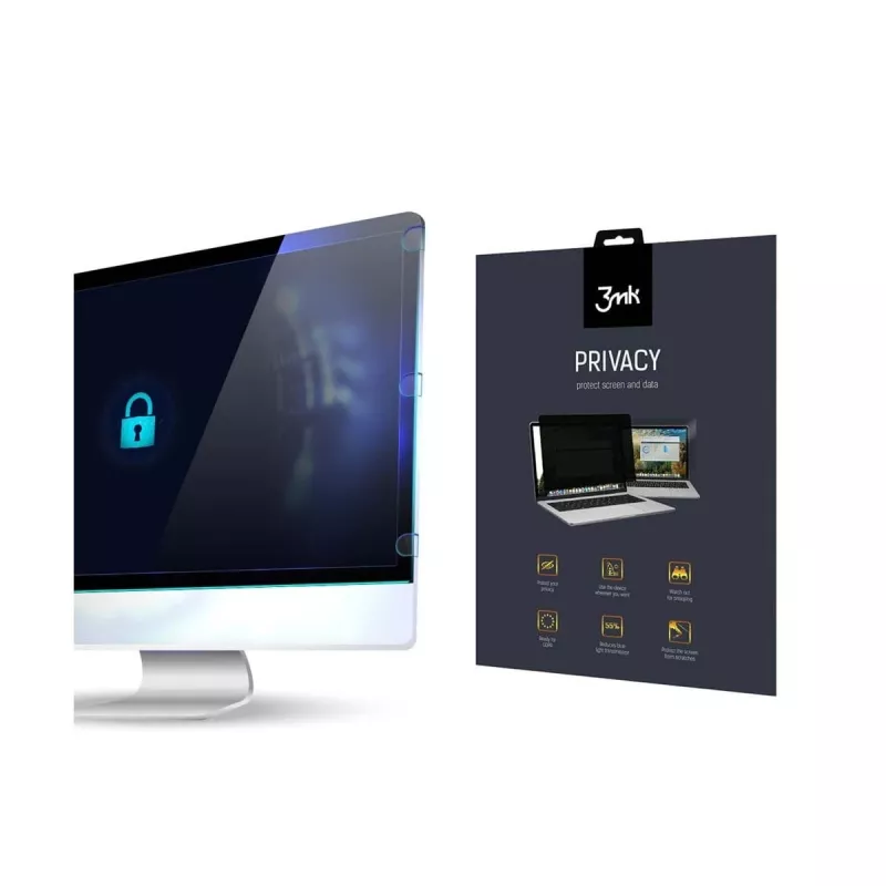 3MK Protection Philips 240V5QDAB/00 filtro privacy 2 vie (senza colla)