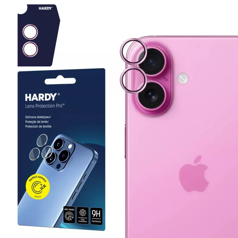 3MK Apple iPhone 17 HARDY Lens Protection Pro viola chiaro