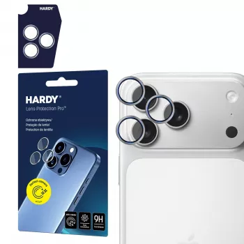 3MK HARDY Lens Protection per Apple iPhone 17 Pro / 17 Pro Max - Titanium Gray