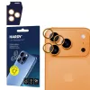 3MK HARDY Lens Protection Pro Orange per Apple iPhone 17 Pro / 17 Pro Max