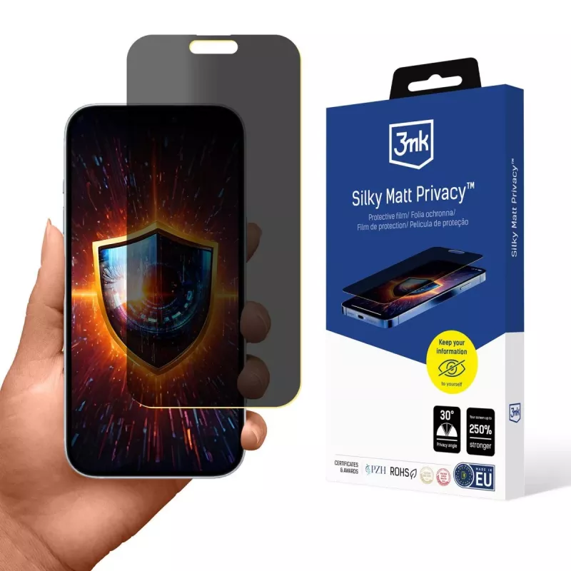 3MK Silky Matt pellicola protettiva privacy per Apple iPhone 17 Air