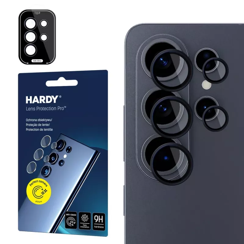 3mk Hardy Lens Protection Pro nero per Samsung Galaxy S26 Ultra